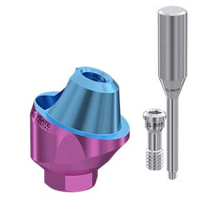17° angled multi unit abutment, D-type – XGATE DENTAL, Implantologie