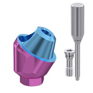 30° angled multi unit abutment, D-type – XGATE DENTAL, Abutments