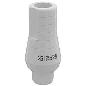 Castable straight abutment, hex