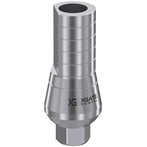 Straight abutment