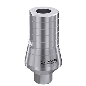 Straight abutment, wide body