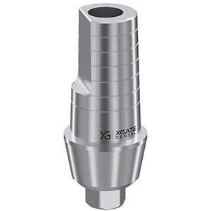 Straight abutment with shoulder, wide body – XGATE DENTAL, Implantologie