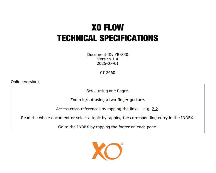 XO FLOW – XO CARE A/S, Treatment Units