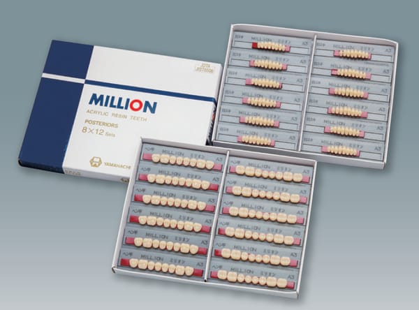 Million — Dents postérieures espacées, Dents postérieures aplaties