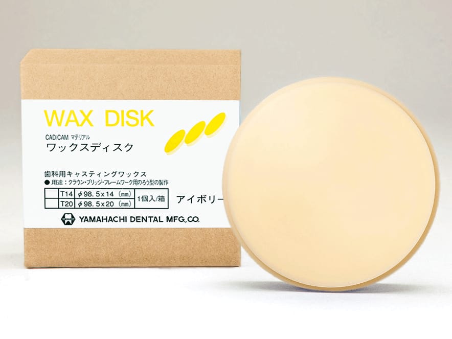 Wachsdisk Elfenbein – Yamahachi Dental MFG., CO., Discs