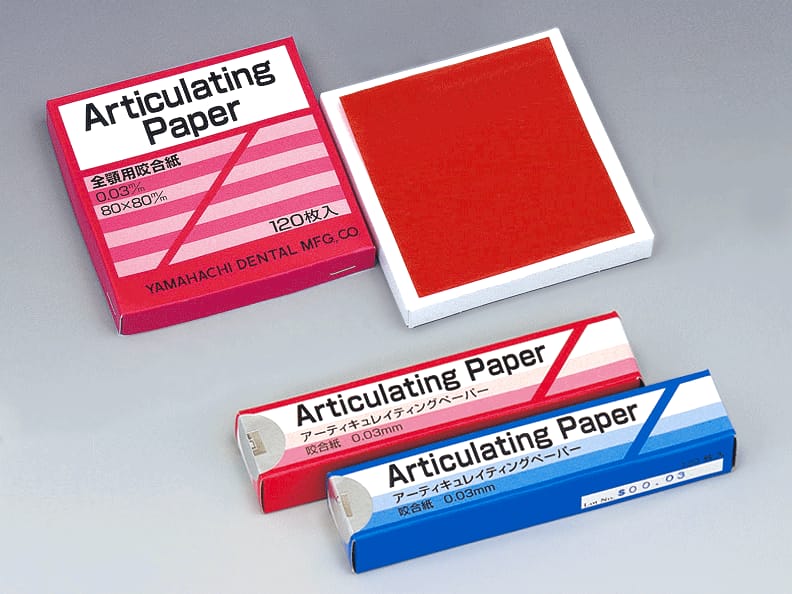 Artikulationspapier – Yamahachi Dental MFG., CO., Artikulationspapier,-seide,-band