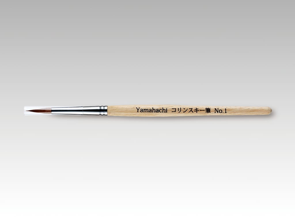 Kolinsky-Pinsel Nr. 1 – Yamahachi Dental MFG., CO., Dental Laboratory Instruments