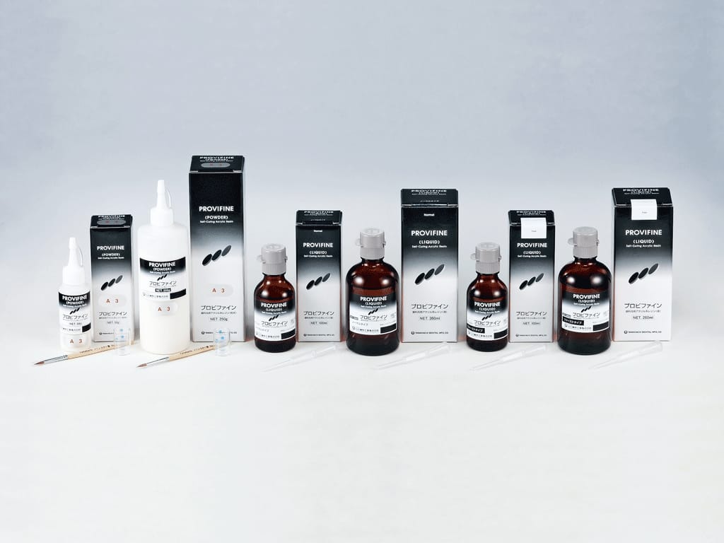 Provifine – Yamahachi Dental MFG., CO., Provisorische Kronen