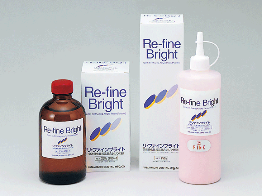 リファインブライト (Refine Bright) – Yamahachi Dental MFG., CO., Temporary Crown & Bridge Materials