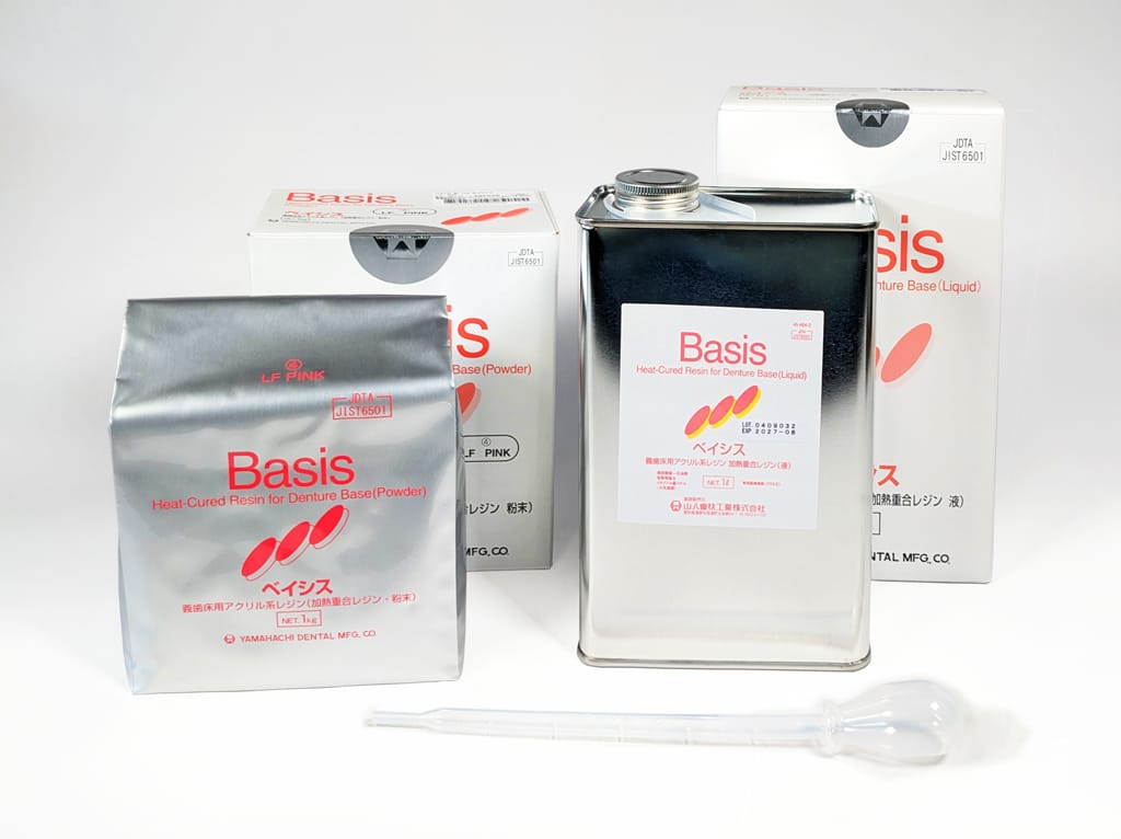 Basis – Yamahachi Dental MFG., CO., Kunststoffe