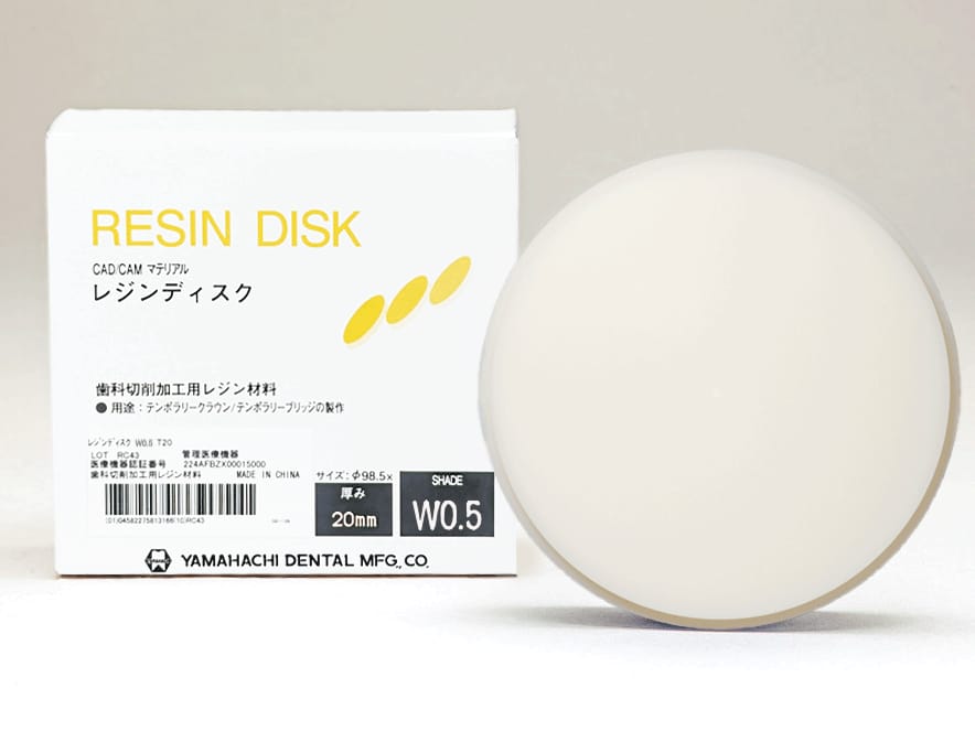 Resin Disc W0.5 – Yamahachi Dental MFG., CO., Discs