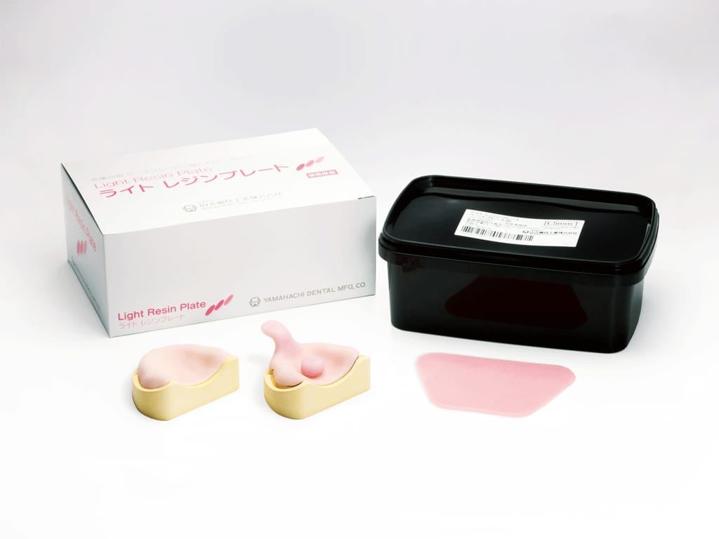 Light Resin Plate (lichthärtende Kunststoffplatte) – Yamahachi Dental MFG., CO., Löffelmaterial