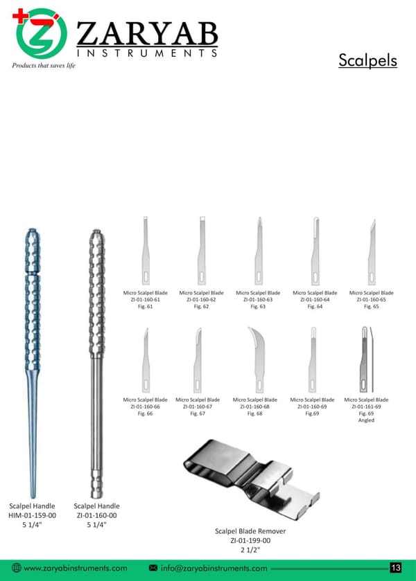 Scalpels