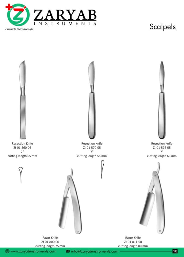 Scalpels