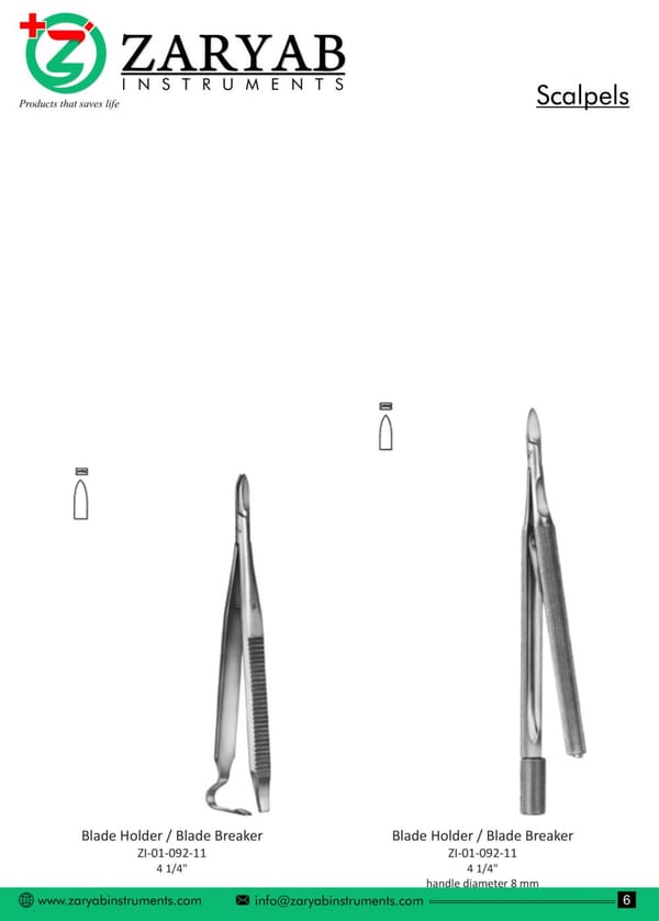 Scalpels