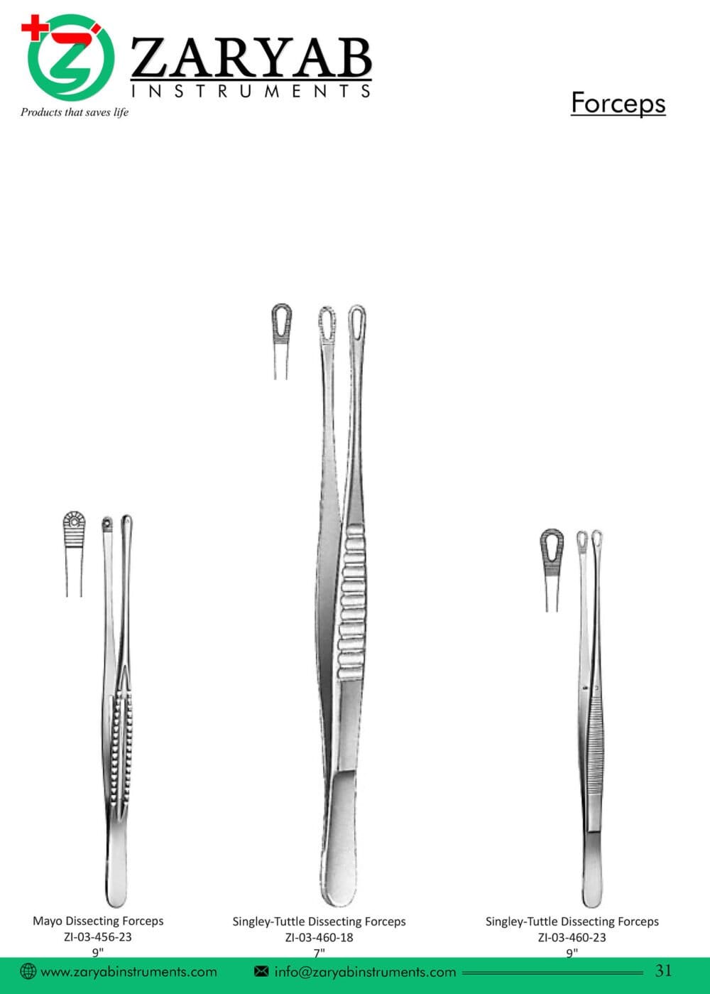 Forceps – Zaryab Instruments, Extraction Forceps