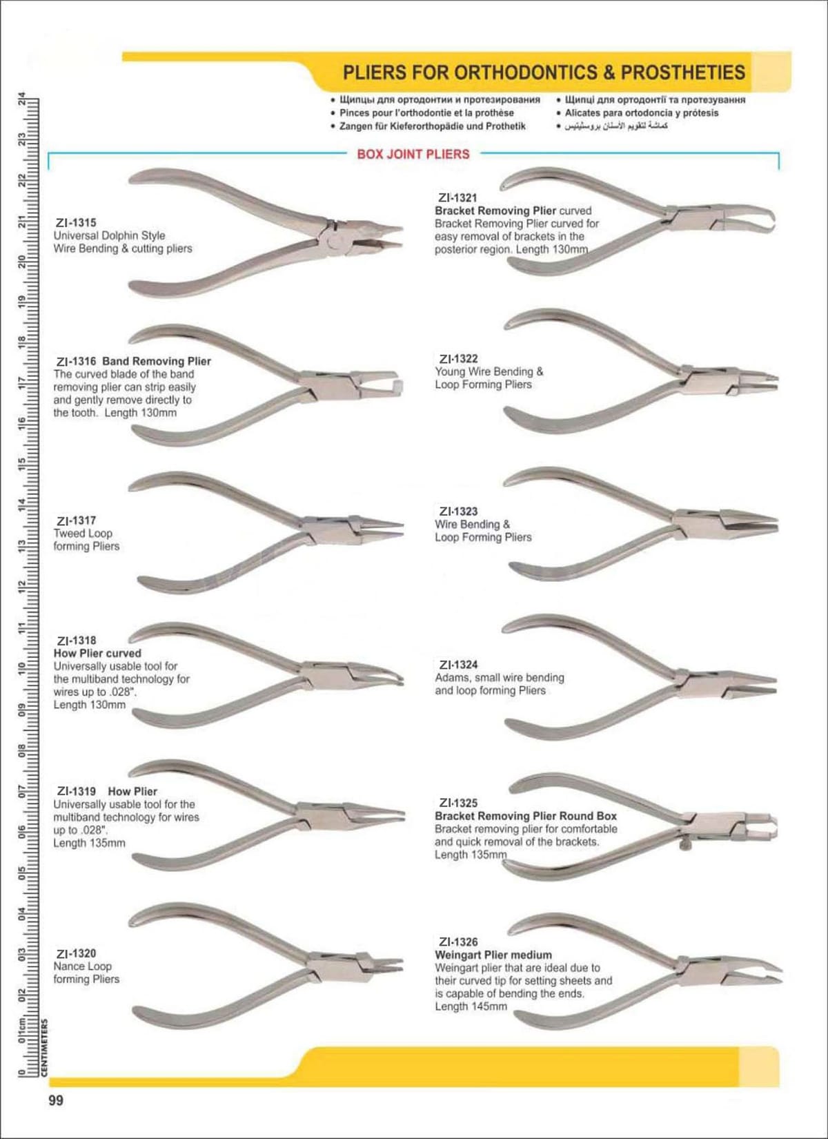 Pliers For Orthodontic Instruments & Prostheties – Zaryab Instruments, Pliers